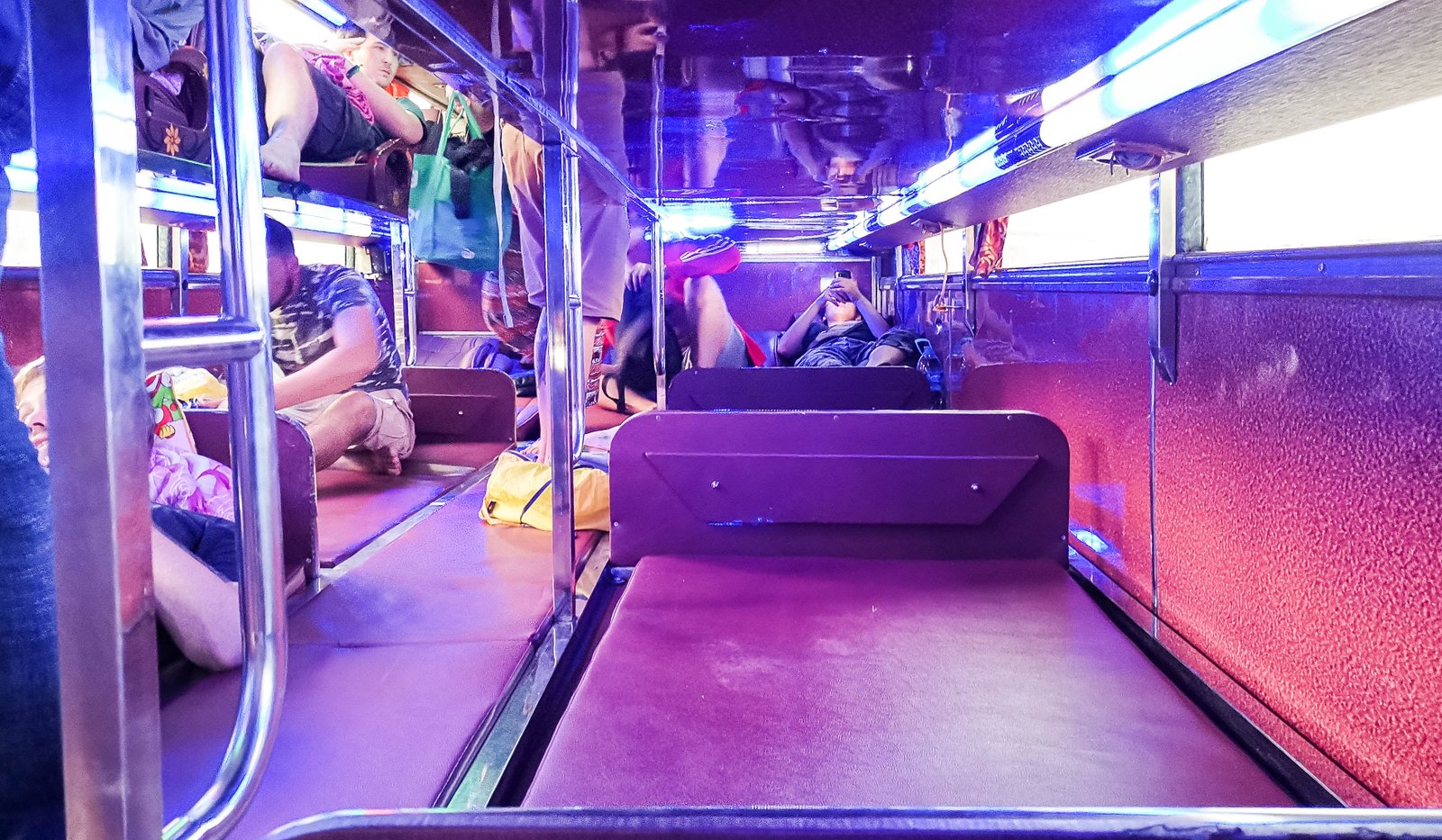 night bus from Vientiane to Hanoi