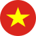 Flaga Wietnamu w kole
